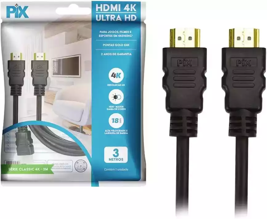 CABO HDMI 2.0 4K 3M PIX