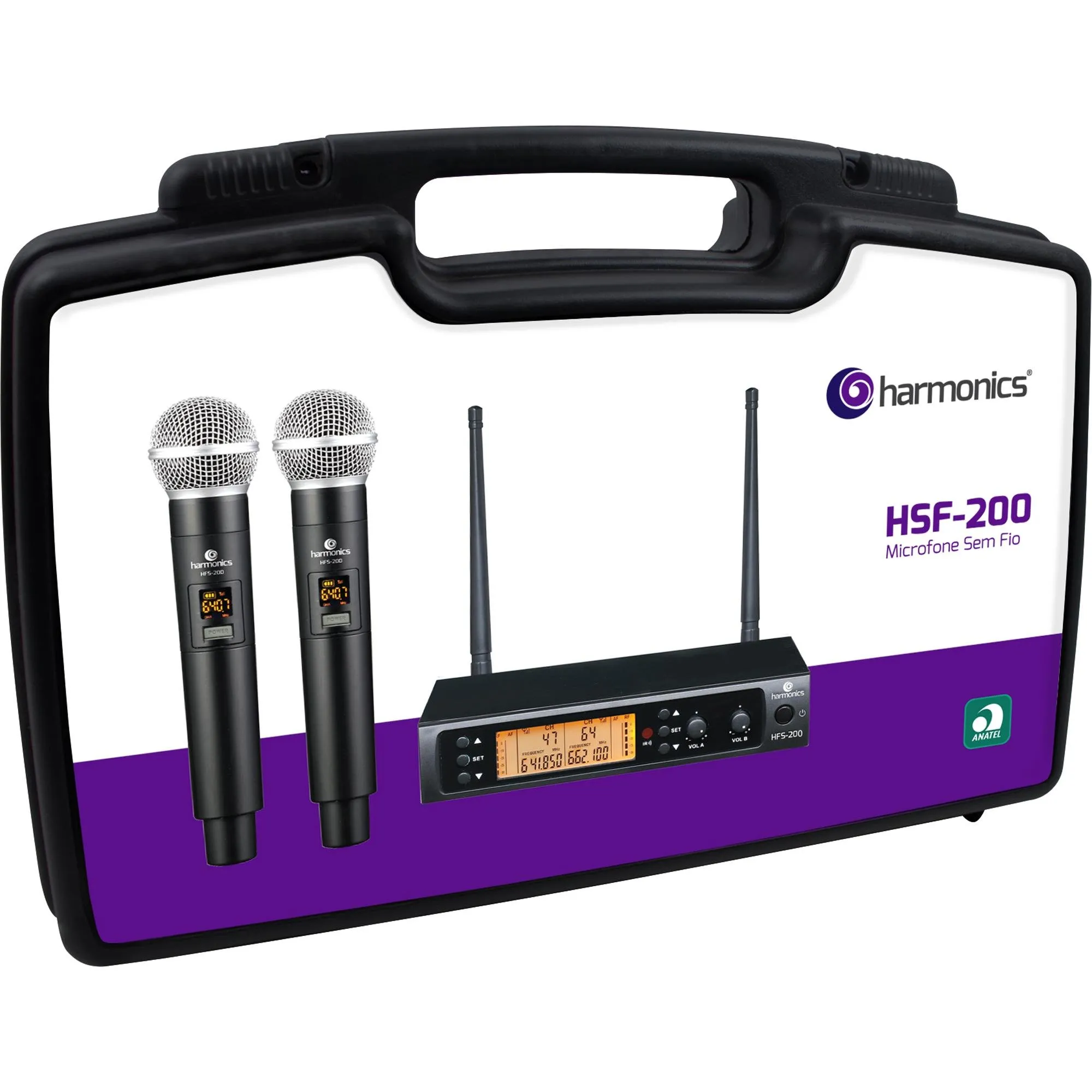 MIC S/FIO MAO HARMONICS HSF200 DUPLO