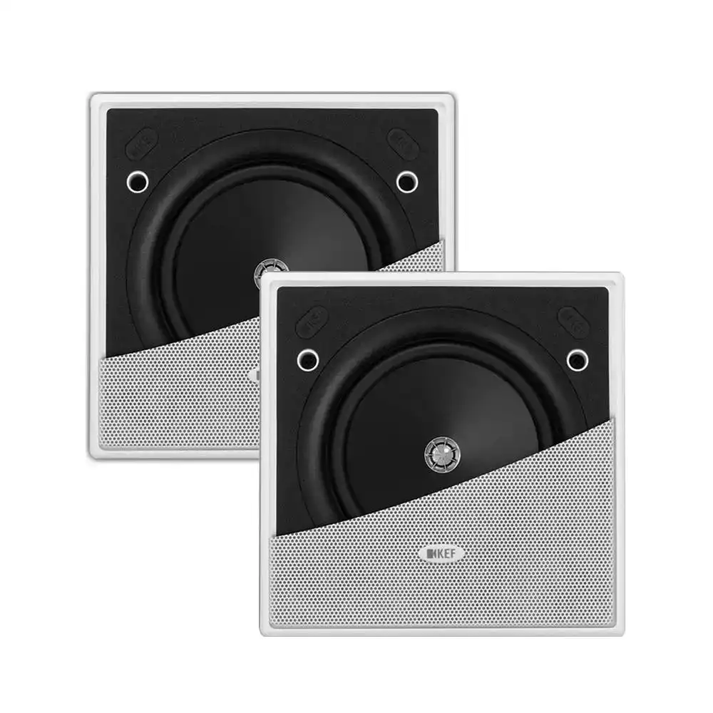 KEF GESSO CI160.ES 6.5" 2VIAS QUADRADA 100W PAR