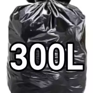 COD7 - SACO PARA LIXO PRETO 300LTS - 115 X 145 X 0,12 micras C/100
