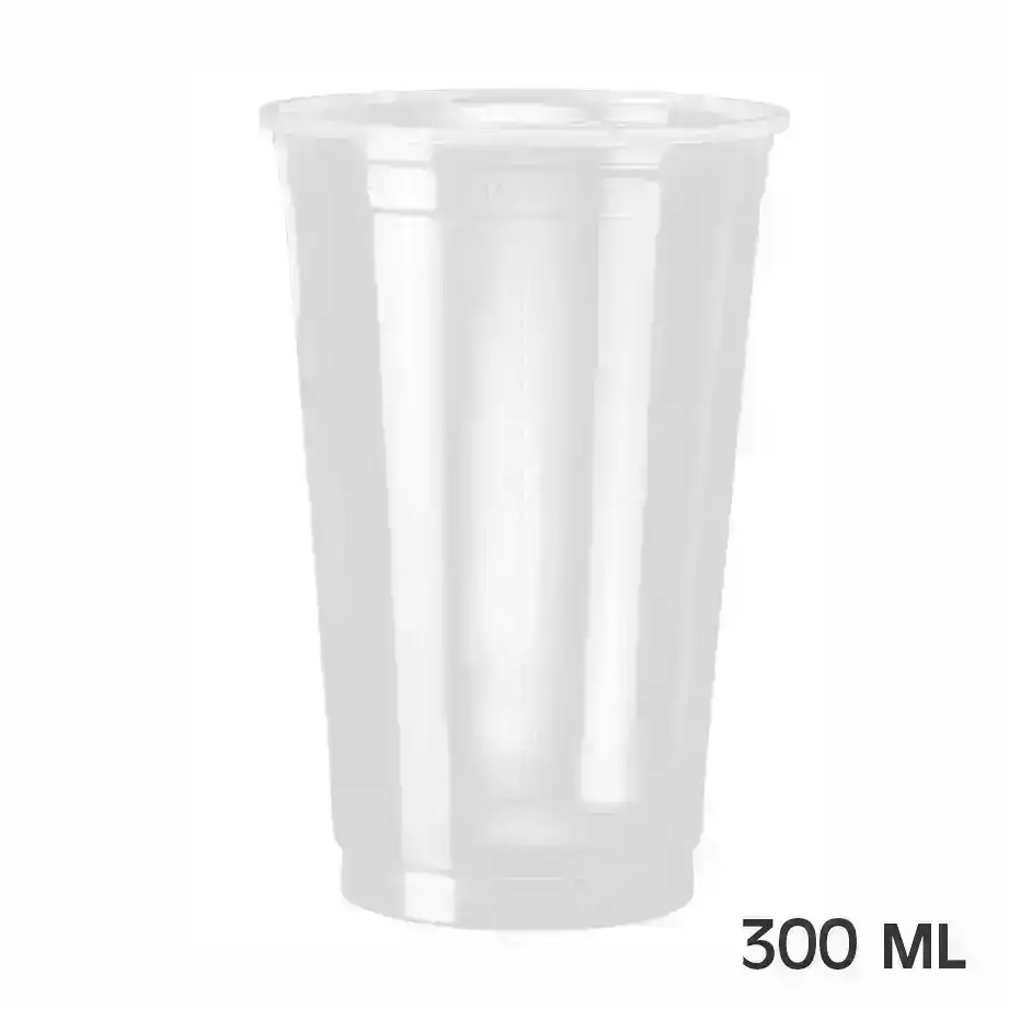 Copo PP 300ml - 300/330ml Pp Cx C/1.000 Unidades - Liso Sem Impressão