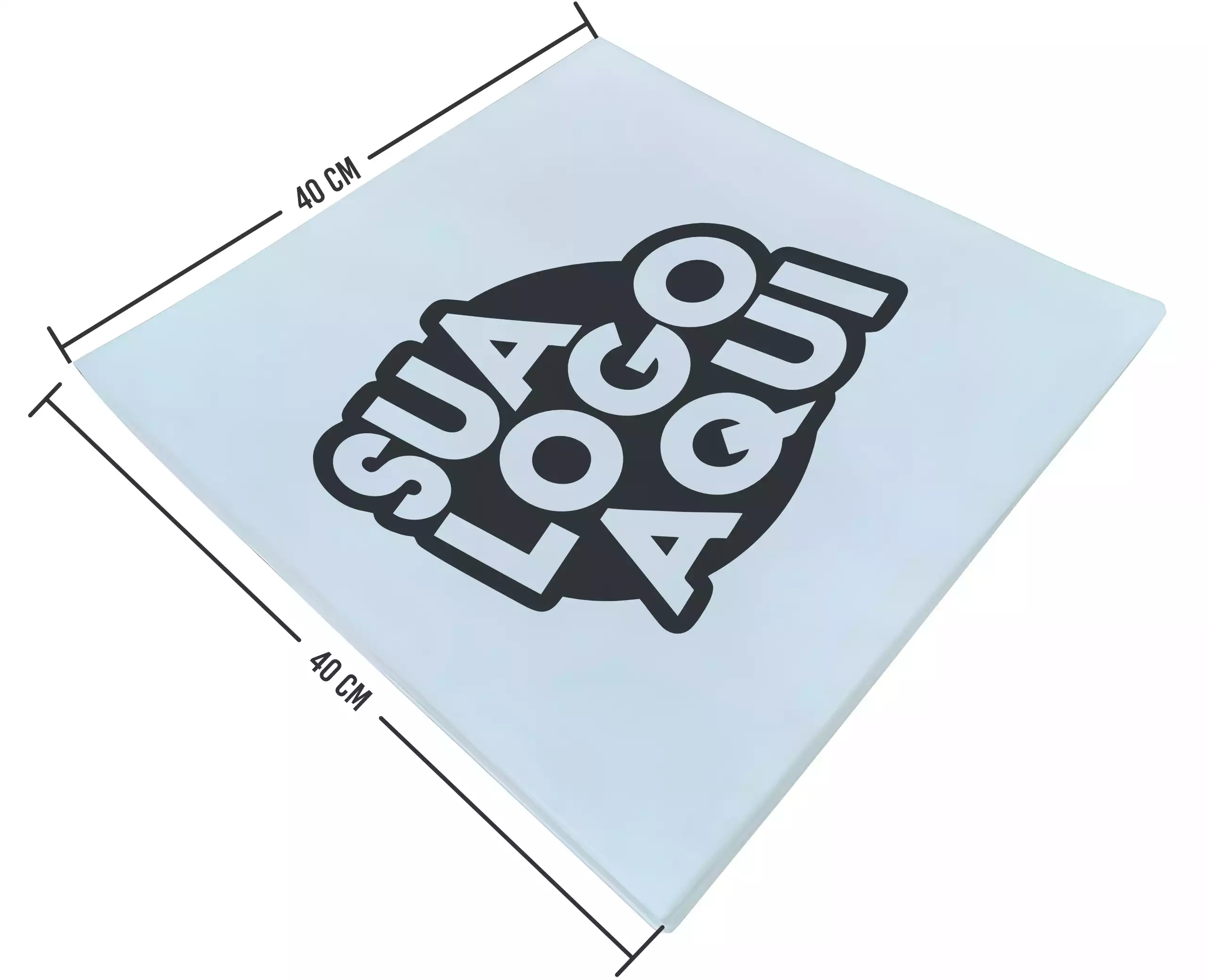 5.000 Papel De Embrulho GREASEPEL 40x40 Personalizado 1COR com Barreira de Gordura