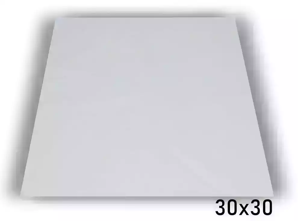 Papel Forração de pizza Arte BRANCA 30X30 C/1.000UN