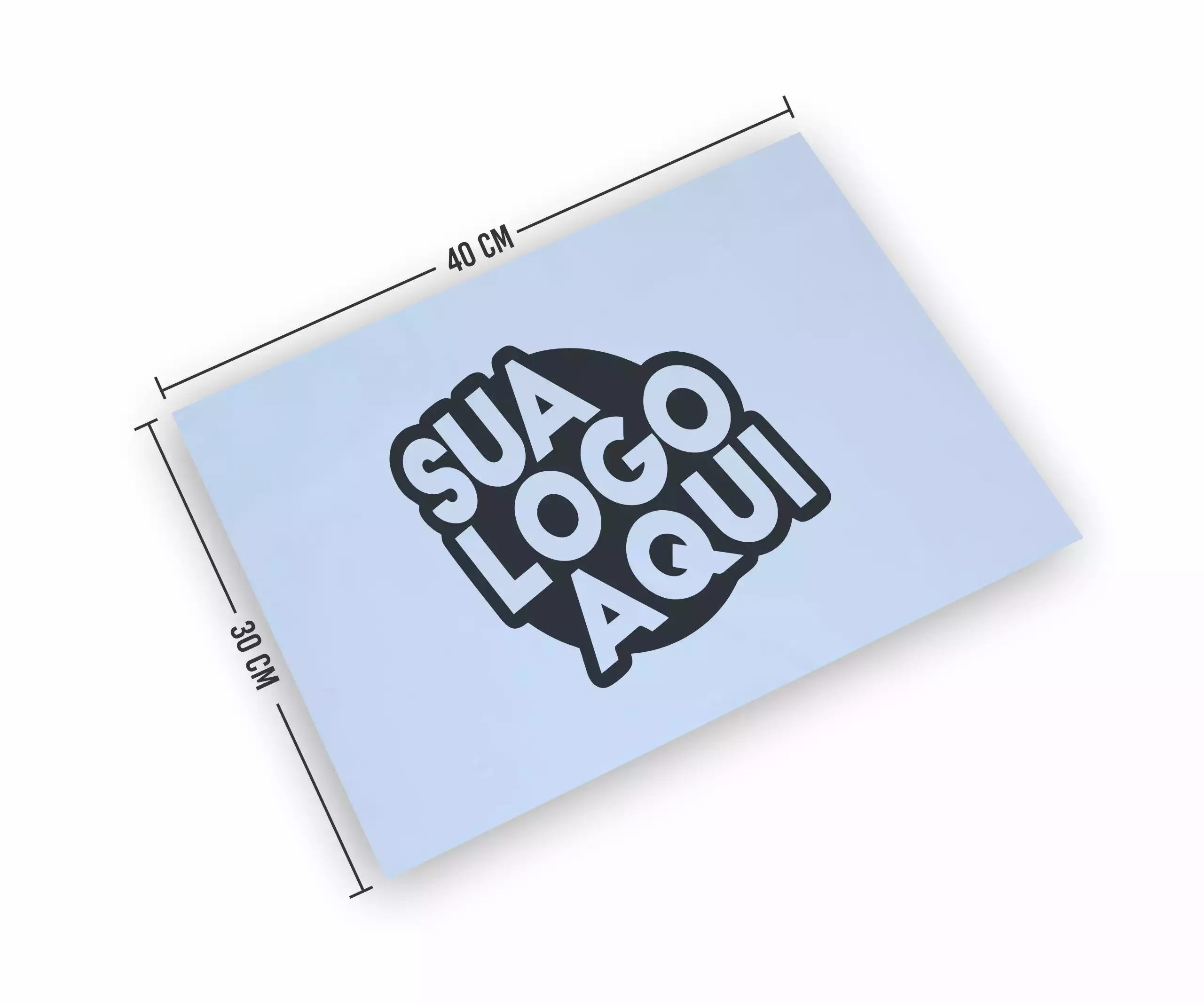 5.000 Papel De Embrulho GREASEPEL 40x30 Personalizado 1COR com Barreira de Gordura