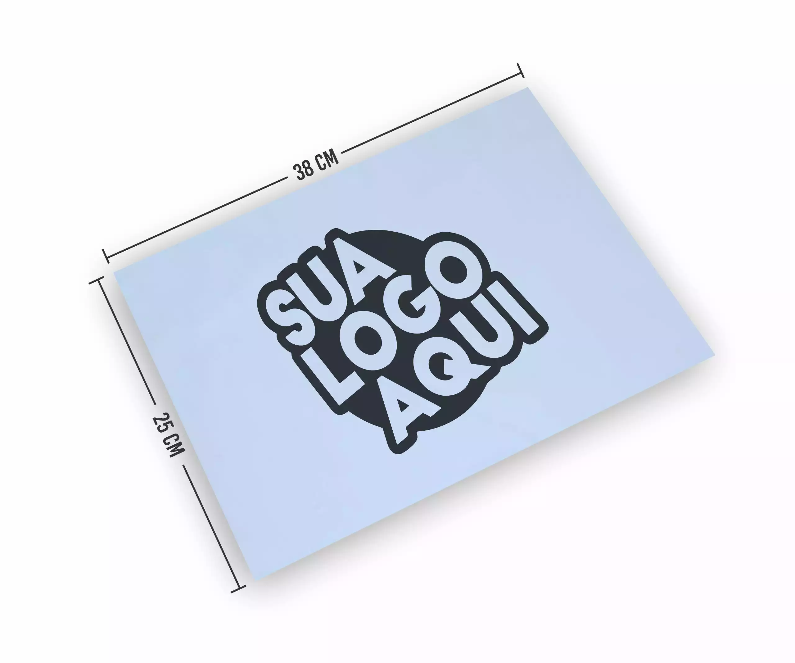10.000 FUNDOS DE BANDEJA EM PAPEL MONOLÚCIDO 25GR PERSONALIZADO EM 1 COR - MEDIDA 25X38