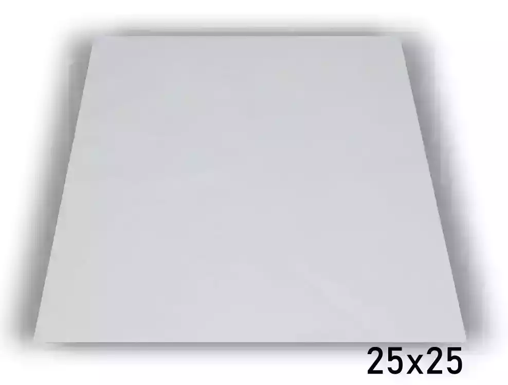 Papel Forração de pizza Arte BRANCA 25X25 C/1.000UN