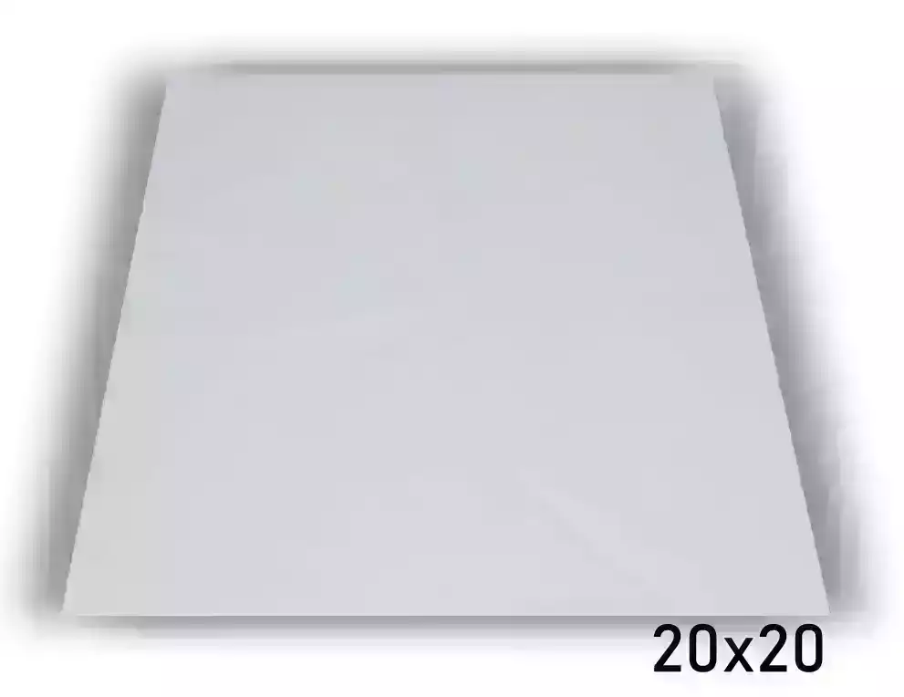 Papel Forração de pizza Arte BRANCA 20X20 C/1.000UN