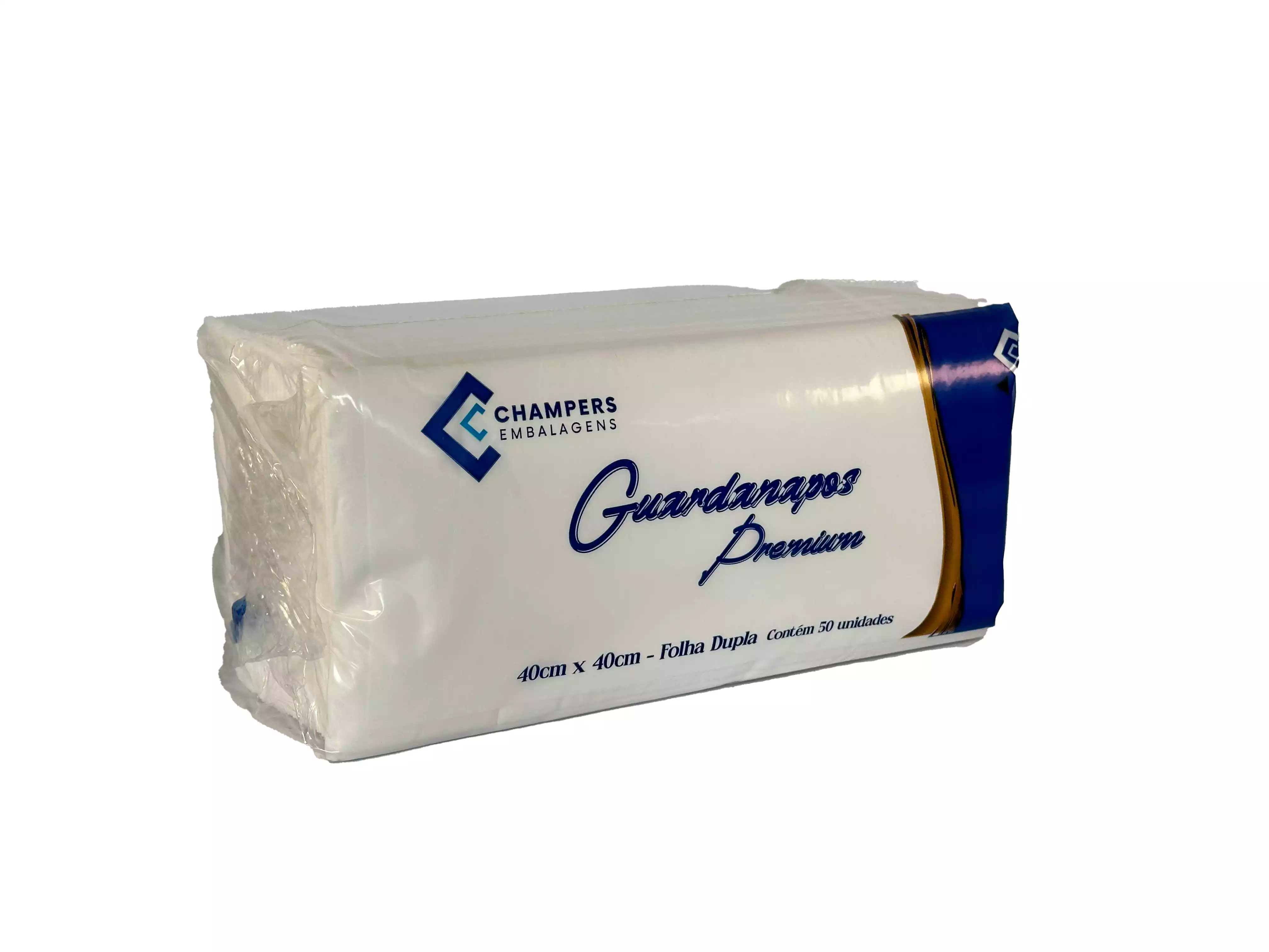 GUARDANAPO PREMIUM 40X40 LISO FOLHA DUPLA C/1.000UN